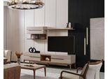 Set 3Tgl Credenza Tv Lowboard Rtv Mobile Tavolo Soggiorno Mobile Legno