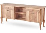 Credenza Marrone Spazio Di Archiviazione Studio Soggiorno Rettangolare Classico