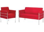 Set Di Divani Poltrona Design Divano Divano 2 Posti Lusso Rosso Relax Mobili Ufficio Tappezzeria
