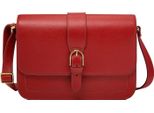 Fossil Borsa A Tracolla Zoey Flap Crossbody Bag Garnet Rosso