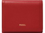 Fossil Portafoglio Logan Trifold Garnet Rosso