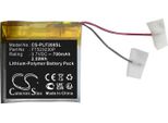 Techtek Batteria Compatibile Con [Technics] EAH-F70N, Per [Plantronics] Voyager Focus 2 Sostituisce FT523230P