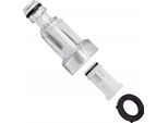 Rosfix Filtro Acqua 3/4” – Adattatore Di Collegamento Per Idropulitrici | Compatibile Con KäRcher K2 – K7, Nilfisk, Lavor, Stihl E Altri.