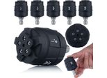 Rosfix Ugello 6 In 1 Da 1/4" Quick Connect – Ricambio Per Idropulitrici KäRcher E Lavor | 6 Tipi Di Spruzzo, 3000 Psi | Alluminio, Filtro"