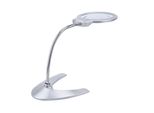 Lente D'ingrandimento Da Tavolo 2,5X 5X 130 Mm Lente D'ingrandimento Con 2 Luci Led