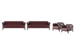 Divani In Pelle Legno Poltrona 3 Posti Bordeaux Divano Moderno In Pelle Vintage 4 Pezzi.