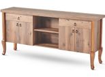 Credenza Scaffale Rettangolare Cassetti Classici Marrone Armadio Per Archiviazione