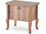 Cassettiera Ante Marroni Spazio Di Archiviazione Classico Credenza Rettangolare In Legno Ufficio