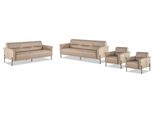 Set Completo Di Divani 3 Posti Poltrona In Pelle Divano Moderno Poltrona In Pelle