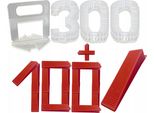 Sistema Di Livellamento Delle Piastrelle Set 300 Clip 100 Cunei 1 5 Mm Posa Delle Piastrelle