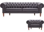 Chesterfield Divano A 3 Posti Poltrona Divano Divano Divano A 1 Posto Pelle Monoposto