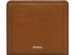 Fossil Pelle Portafoglio Logan Rfid Small Bifold Saddle Marrone Chiaro