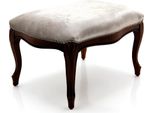 Ottomana Seduta Chaise Imbottita Pufa Blu Nuovo Design Sgabello Imbottito Poggiapiedi