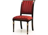 Sedia Sedile Imbottitura Sedia Italia Lusso Sala Da Pranzo Sedie Tessile Legno 1X Poltrona