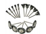 Rosfix Set Di 15 Spazzole Metalliche – Per Trapano, 6/8/2 Mm, Spazzole Metalliche | Ruggine, Vernice, Lucidatura, Pulizia, Officina