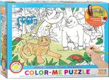 Puzzle Da Colorare Eurographics - Color Me - Giungla, 100 Pezzi