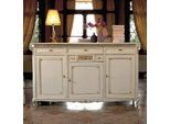 Cassettiera Credenza Credenze Armadio In Legno Massiccio Mobili Cassettiere Bianco