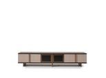 Credenza Rtv Porta Tv Bassa Legno Tavolo Soggiorno Marrone Design