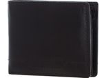 U.S. Polo Assn. Pelle Portafoglio Still Water Wallet With Coin Dark Brown Marrone Scuro