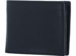 U.S. Polo Assn. Pelle Portafoglio Brazil Horiz Wallet Leather Navy Blu Scuro