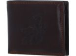 U.S. Polo Assn. Pelle Portafoglio American H. Wallet Leather Brown Marrone