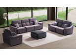 Set Di Divani Da Salotto 3+2+1 Posti Divano Poltrona Gruppo 3Pz Grigio Mobili Nuovi