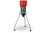 Mulino Elettrico Per Cereali Eberth Con Supporto, Motore Elettrico Da 1000 Watt, Tramoggia Da 6 Litri, 300 Kg/H, Macina Con Lama In Acciaio Inox, Cinque Setacci Inclusi.