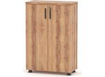 Credenza Armadio Studio Marrone Mobili Per Ufficio Chiudi A Chiave