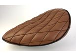 Boardtracker Saddle Marrone Con Cuciture Nere In Trapuntatura A Diamante