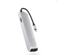 Hub Epico 6In1 Slim 8K Con Porta USB-C - Argento