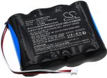 Techtek Batteria Compatibile Con [Kaba] 132-512003, Fdu G4 Sostituisce 132-512003