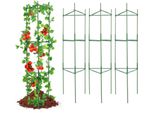 Supporto Per Pomodori Rampicanti Supporto Per Fiori Per Pomodori Set Di 6 122 Cm Supporto Per Piante Gabbia Stabile Per Piante Da Giardino
