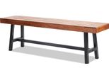 Panca Da Giardino 160 Cm Legno 227 Kg Panca Per Parco E Patio Panca Per 3 Persone