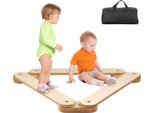 Set Di Trave D'equilibrio Per Bambini - 3 Pezzi - Trave D'equilibrio Giocattolo Per Bambini - Allenamento Delle Capacità Motorie E Gioco D'equilibrio - Divertimento All'interno E All'esterno