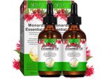 Olio Di Bergamotto Monarda Wild Bergamot Bee Balm Olio Essenziale Per La Cura Dei Capelli, 2X 60Ml