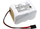 Techtek Batteria Compatibile Con [Graystad] Am 232, Gsi 17, Per [Welch-Allyn] Manuel Audiometer 5200 AM232 Sostituisce 72320, Per EE120324, Per OM108