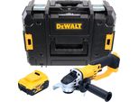 Smerigliatrice Angolare A Batteria Dewalt Dcg 412 Nt 18 V 125 Mm + 1X Batteria Ricaricabile 5,0 Ah + Tstak - Senza Caricabatterie