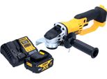 Smerigliatrice Angolare A Batteria Dewalt Dcg 412 M1 18 V 125 Mm + 1X Batteria Ricaricabile 4,0 Ah + Caricabatterie