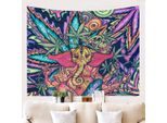 Hippie Elephant Bohemian Mandala Tapestry Wall Hanging Printed Home Decoration - #1