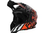 Casco Da Motocross Acerbis Steel Carbon, Nero/Arancio, Xs (53/54)
