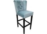 Chesterfield Sedia Da Bar Sgabello Da Bar Poltrona Sedia Sgabello Da Bar Design Tessile