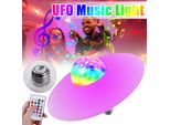 18W E27 Bluetooth Rgb Led Lampadina Ufo Musica Garage Lampada Telecomando Ktv Partito Illuminazione 85-265V