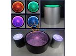 Led Tavolino Rotondo Acqua Parete Bar Bancone Scaffale Mobili Illuminato Tavolino Bar