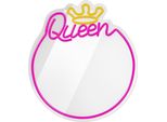Forever Light Led Luce Decorativa Al Neon Con Specchio Decorazione Murale Queen