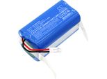 Techtek Batteria Compatibile Con [Cleanmate] LDS700 Sostituisce INR18650 MH1-4S1P