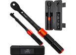 Delphi Chiave Dinamometrica 1-25 Nm 1/4", 72 Denti Crmo Crv - Calibrata, Robusta E Precisa - Set Di Chiavi Dinamometriche Con Guanti E Custodia"