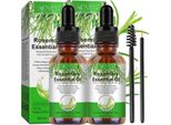 Olio Essenziale Di Rosmarino Per La Salute Del Cuoio Capelluto E La Crescita Dei Capelli, Cura Della Pelle, 2X 30Ml