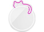 Forever Light Led Luce Decorativa Al Neon Con Specchio Decorazione Murale Arte Murale Gatto Che Dorme