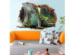 Miico 3D Adesivi Murali Creativi In Pvc Home Decor Wall Art Decalcomanie Murali Removibili Lucertola
