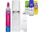 Sodastream Terra Spumantizzatore Bianco 1 Litro 3 Sciroppi Attacco Rapido